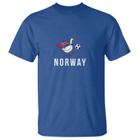 Norway Football T Shirt Silly Goose Soccer Fan Support