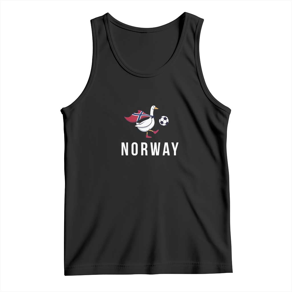 Norway Football Tank Top Silly Goose Soccer Fan Support