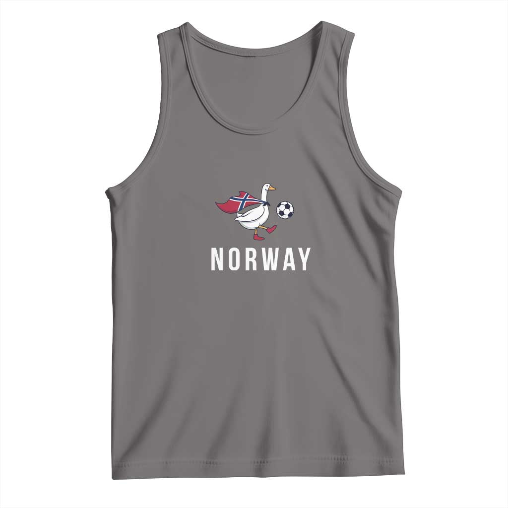 Norway Football Tank Top Silly Goose Soccer Fan Support