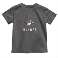Norway Football Toddler T Shirt Silly Goose Soccer Fan Support