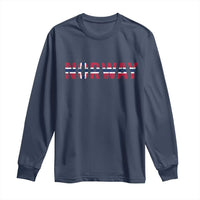 Norge Norway Norwegian Flag Long Sleeve Shirt
