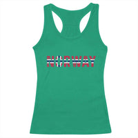 Norge Norway Norwegian Flag Racerback Tank Top