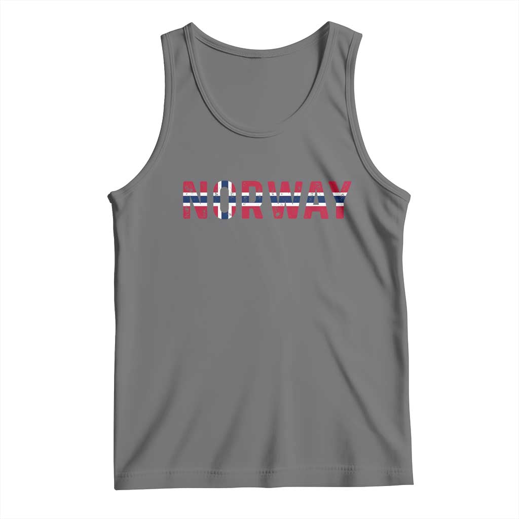 Norge Norway Norwegian Flag Tank Top