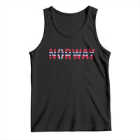 Norge Norway Norwegian Flag Tank Top