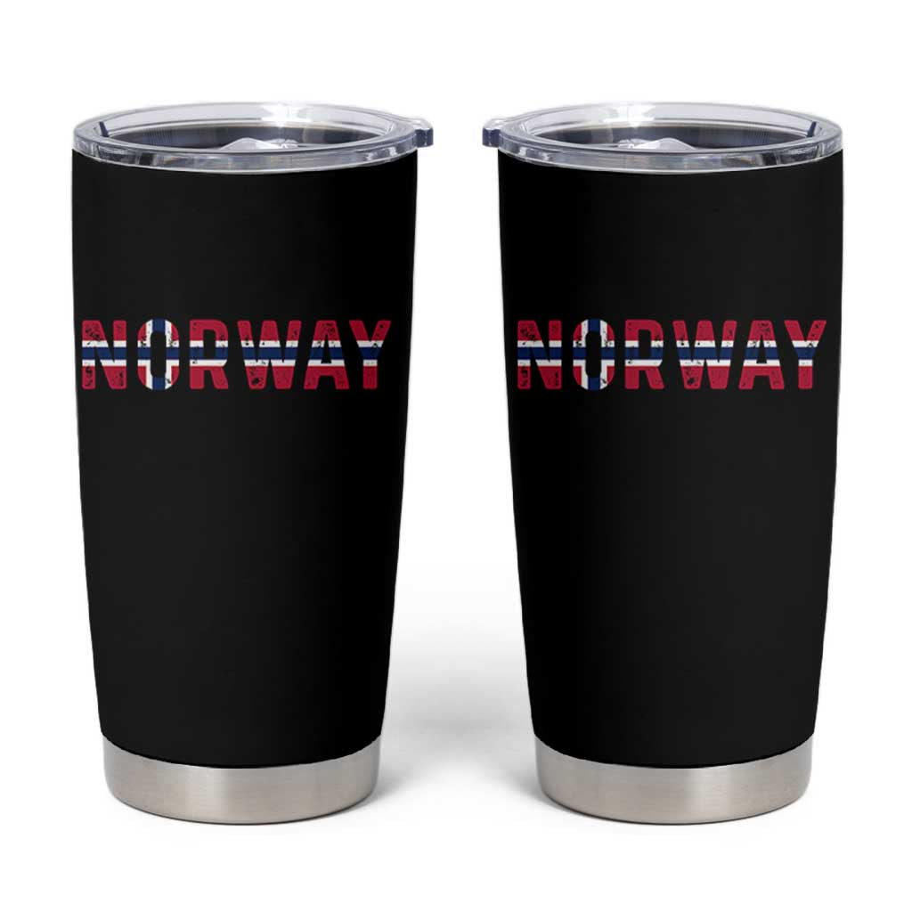 Norge Norway Norwegian Flag Tumbler Cup