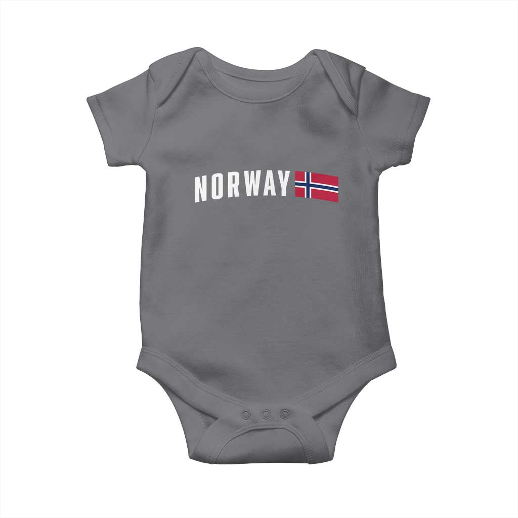 Norwegian Pride Flag Norway Great Gift Baby Onesie