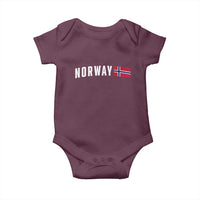 Norwegian Pride Flag Norway Great Gift Baby Onesie