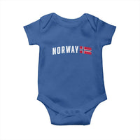 Norwegian Pride Flag Norway Great Gift Baby Onesie