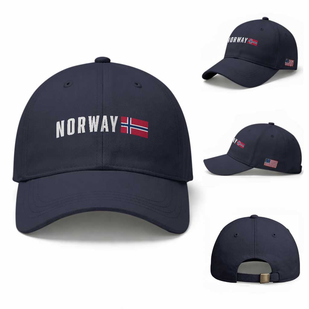 Norwegian Pride Flag Norway Great Gift Baseball Cap