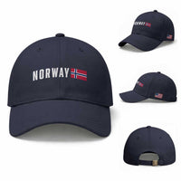 Norwegian Pride Flag Norway Great Gift Baseball Cap