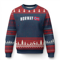 Norwegian Pride Flag Norway Great Gift Ugly Christmas Sweater