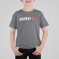 Norwegian Pride Flag Norway Great Gift T Shirt For Kid