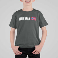 Norwegian Pride Flag Norway Great Gift T Shirt For Kid