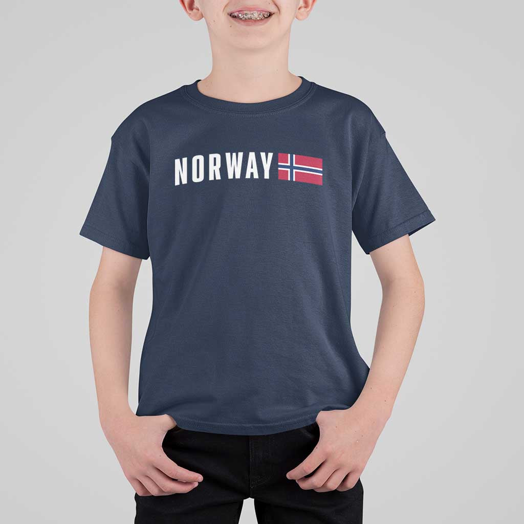 Norwegian Pride Flag Norway Great Gift T Shirt For Kid