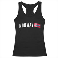 Norwegian Pride Flag Norway Great Gift Racerback Tank Top