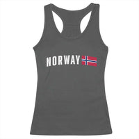Norwegian Pride Flag Norway Great Gift Racerback Tank Top