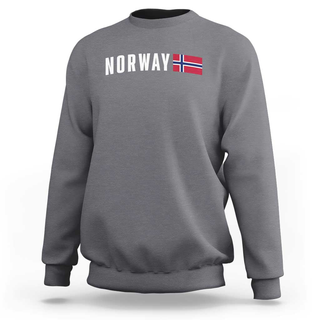 Norwegian Pride Flag Norway Great Gift Sweatshirt