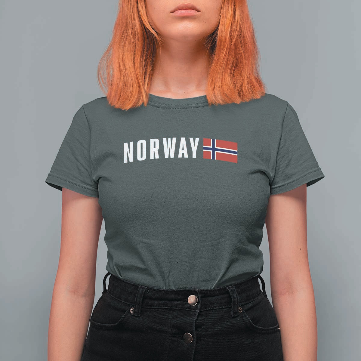 Norwegian Pride Flag Norway Great Gift T Shirt For Women