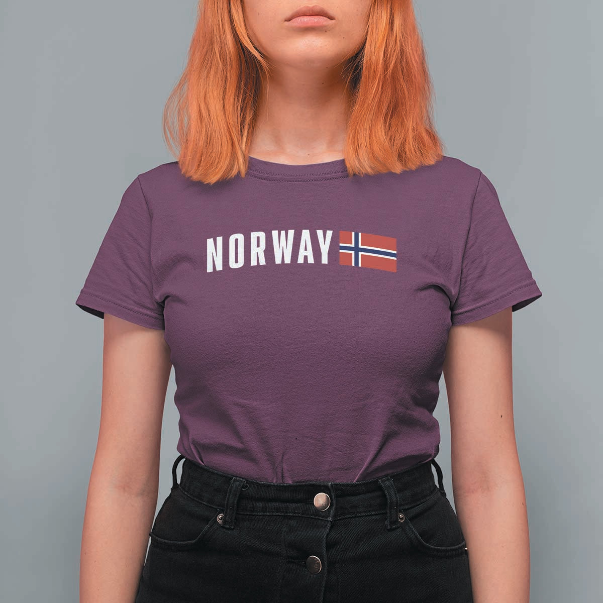 Norwegian Pride Flag Norway Great Gift T Shirt For Women