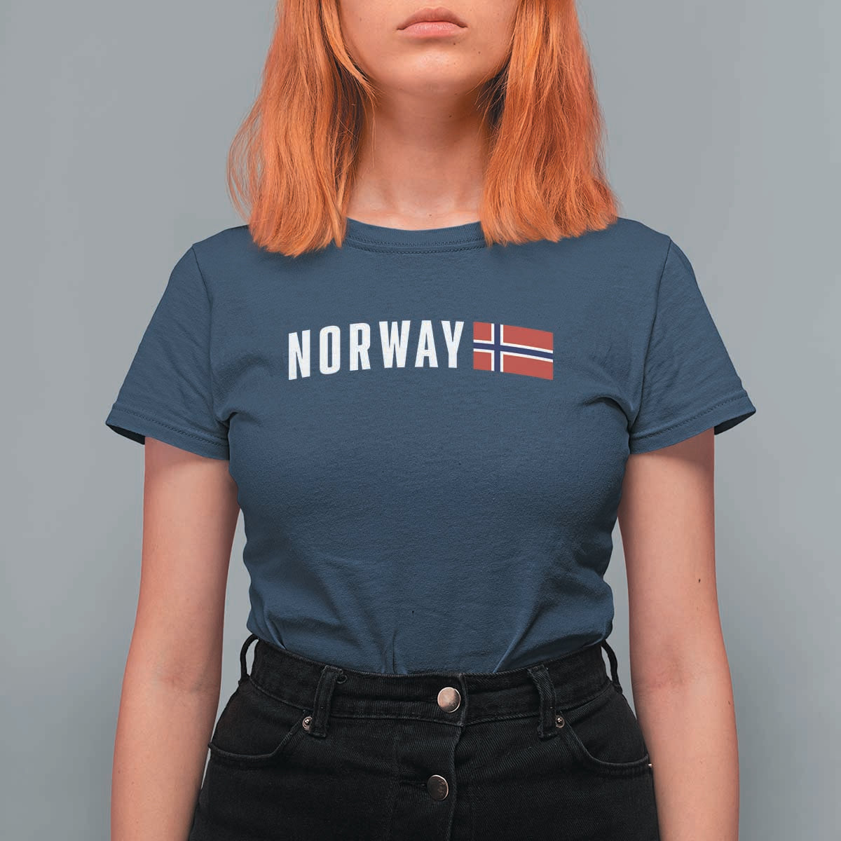 Norwegian Pride Flag Norway Great Gift T Shirt For Women