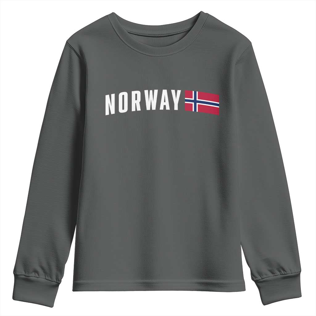 Norwegian Pride Flag Norway Great Gift Youth Sweatshirt