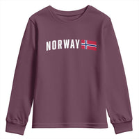 Norwegian Pride Flag Norway Great Gift Youth Sweatshirt