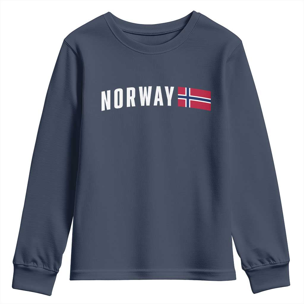 Norwegian Pride Flag Norway Great Gift Youth Sweatshirt