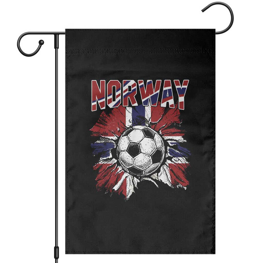 Norway Soccer Fan Garden Flag Norwegian Football Supporter Fan Gift