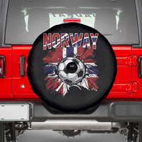 Norway Soccer Fan Spare Tire Cover Norwegian Football Supporter Fan Gift