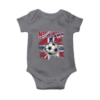 Norway Soccer Fan Baby Onesie Norwegian Football Supporter Fan Gift