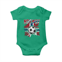 Norway Soccer Fan Baby Onesie Norwegian Football Supporter Fan Gift