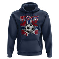 Norway Soccer Fan Hoodie Norwegian Football Supporter Fan Gift
