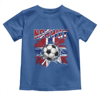 Norway Soccer Fan Toddler T Shirt Norwegian Football Supporter Fan Gift