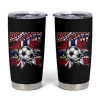 Norway Soccer Fan Tumbler Cup Norwegian Football Supporter Fan Gift