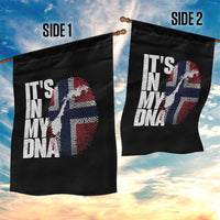 It's in My DNA Garden Flag Norwegian Norway Map Flag Pride