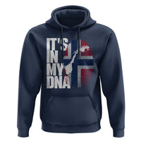 It's in My DNA Hoodie Norwegian Norway Map Flag Pride