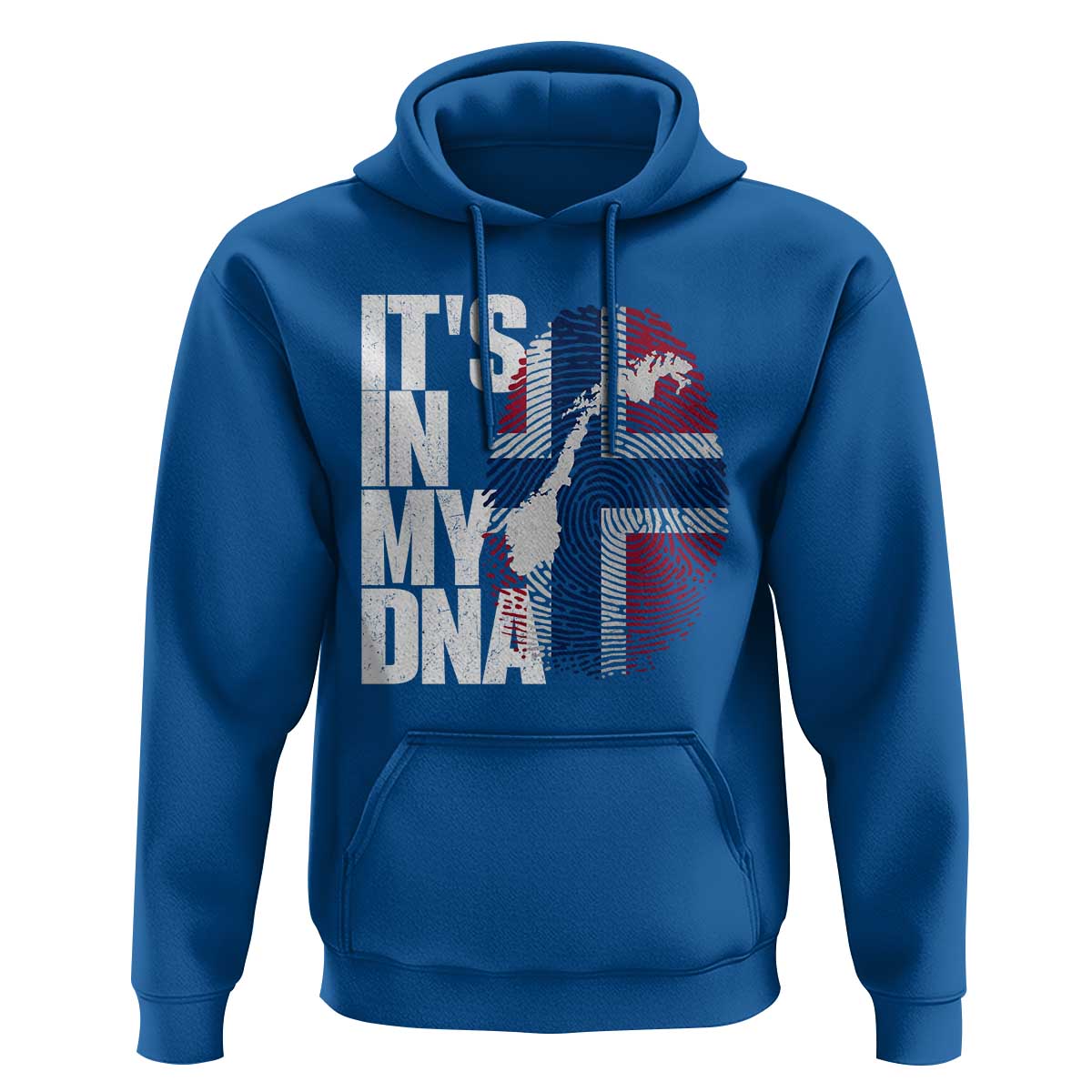 It's in My DNA Hoodie Norwegian Norway Map Flag Pride