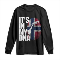 It's in My DNA Long Sleeve Shirt Norwegian Norway Map Flag Pride