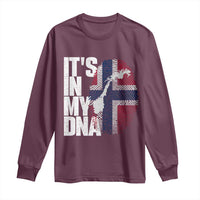 It's in My DNA Long Sleeve Shirt Norwegian Norway Map Flag Pride