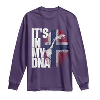 It's in My DNA Long Sleeve Shirt Norwegian Norway Map Flag Pride