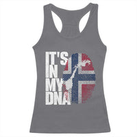 It's in My DNA Racerback Tank Top Norwegian Norway Map Flag Pride