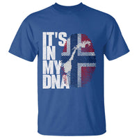 It's in My DNA T Shirt Norwegian Norway Map Flag Pride