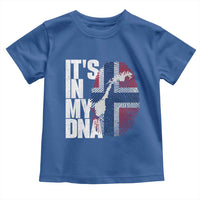 It's in My DNA Toddler T Shirt Norwegian Norway Map Flag Pride