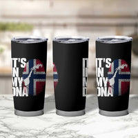 It's in My DNA Tumbler Cup Norwegian Norway Map Flag Pride