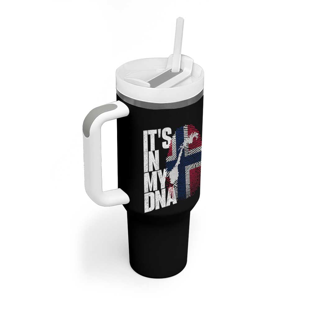 It's in My DNA Tumbler With Handle Norwegian Norway Map Flag Pride