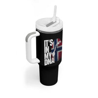 It's in My DNA Tumbler With Handle Norwegian Norway Map Flag Pride