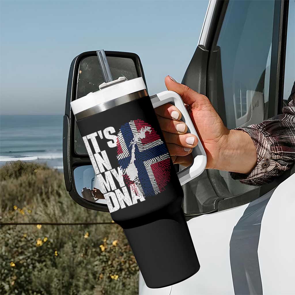 It's in My DNA Tumbler With Handle Norwegian Norway Map Flag Pride