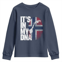 It's in My DNA Youth Sweatshirt Norwegian Norway Map Flag Pride