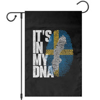 It's in My DNA Garden Flag Sweden Sverige Swedish Map Flag
