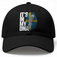 It's in My DNA Baseball Cap Sweden Sverige Swedish Map Flag